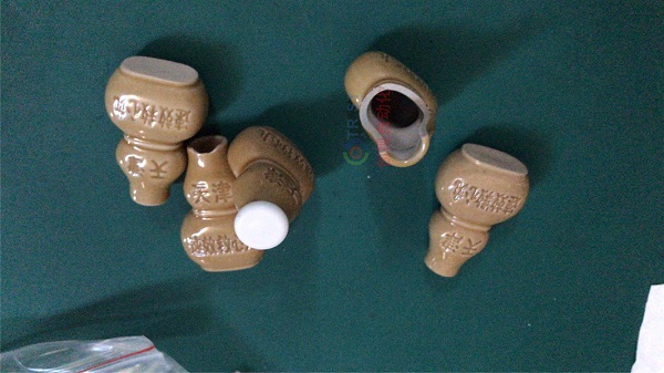 陶瓷瓶破损缺陷检测